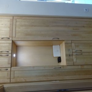 Einbauschrank Birke massiv